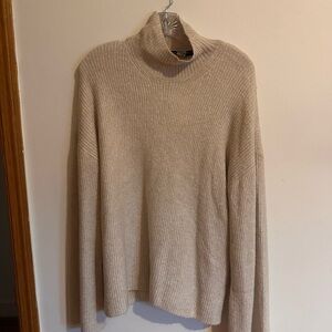 French Connection Cozy Cream Turtleneck Sweater